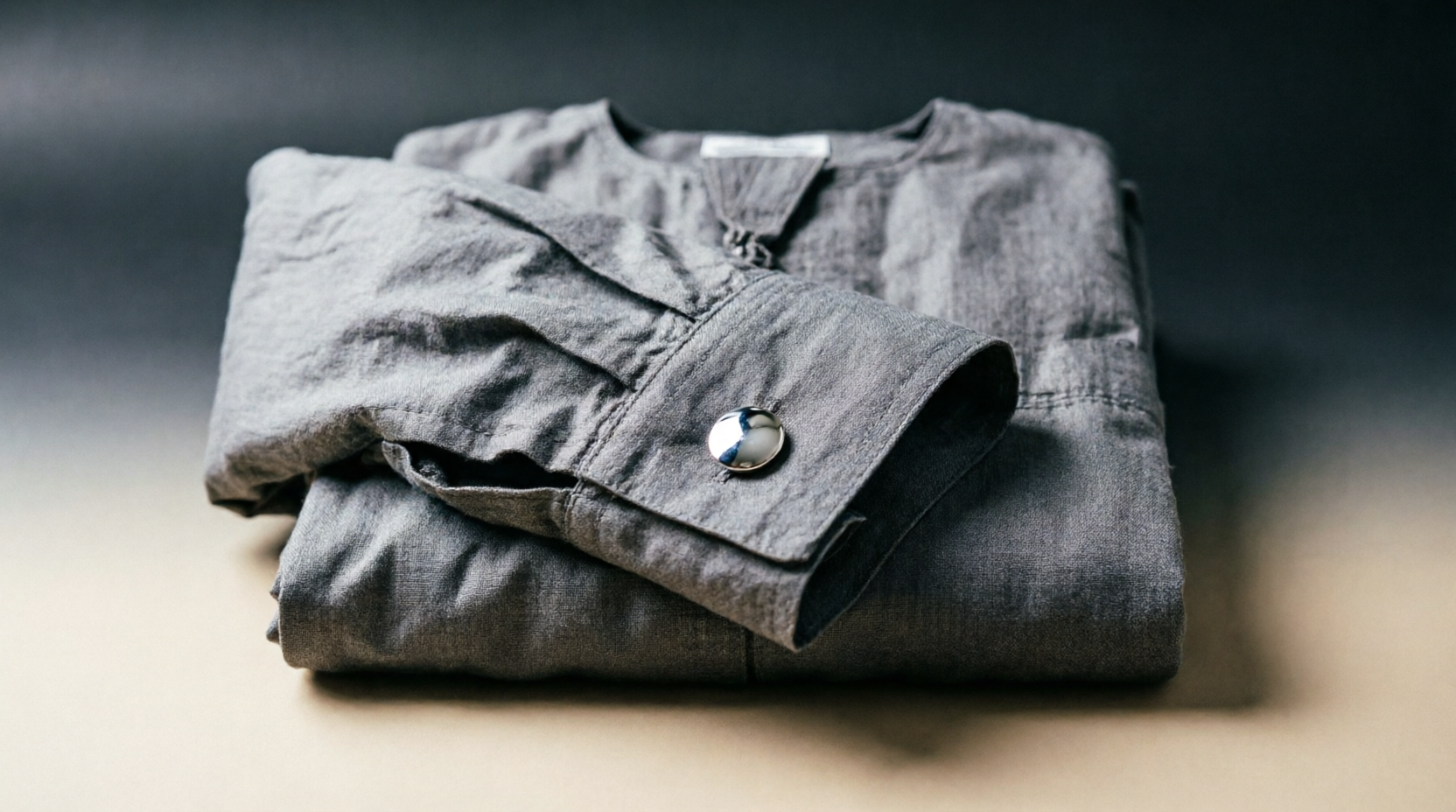 Premium Grey Linen Dishdasha