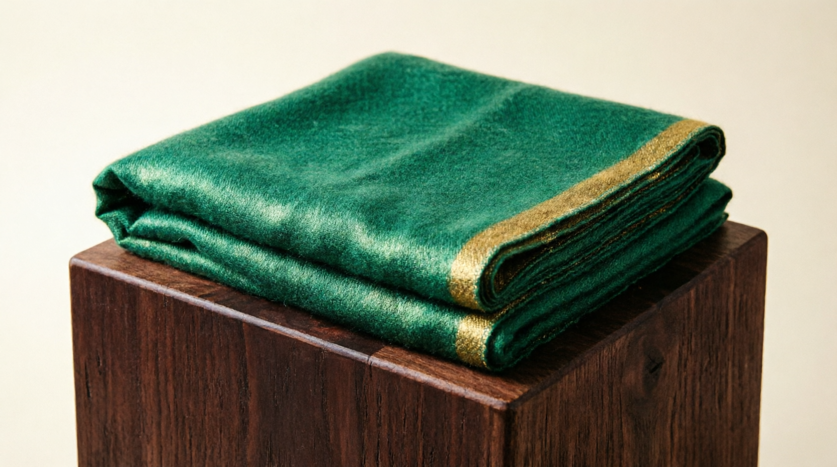 Emerald Green Kashmiri Pure Pashmina