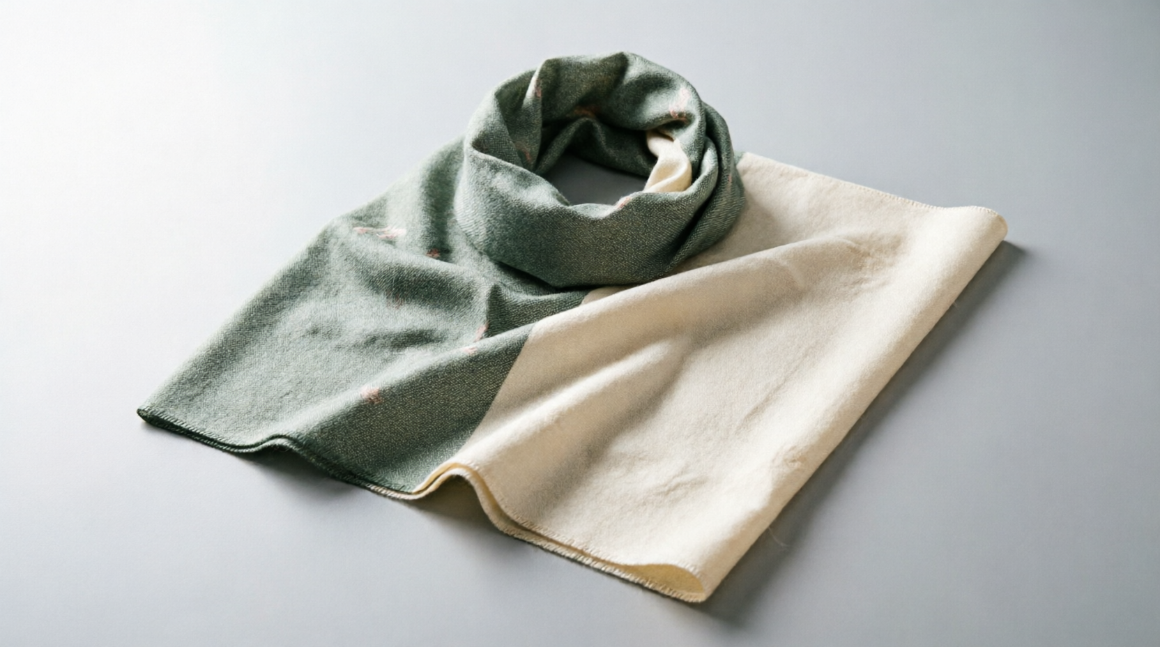Ocean Teal Reversible Pashmina