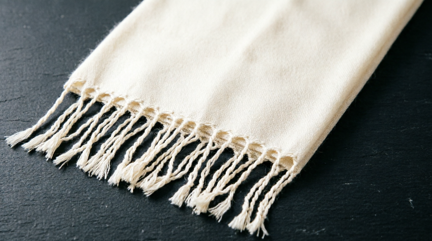 Pure White Bridal Pashmina Shawl