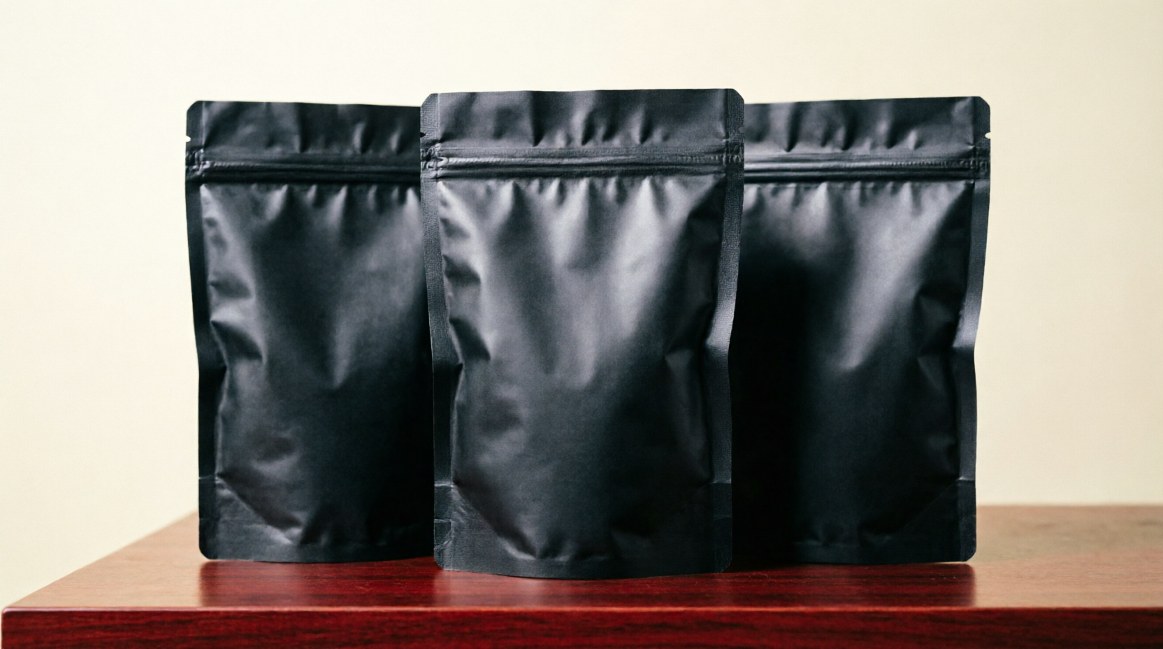 Gold Stamped Kraft Paper Shopping Bag